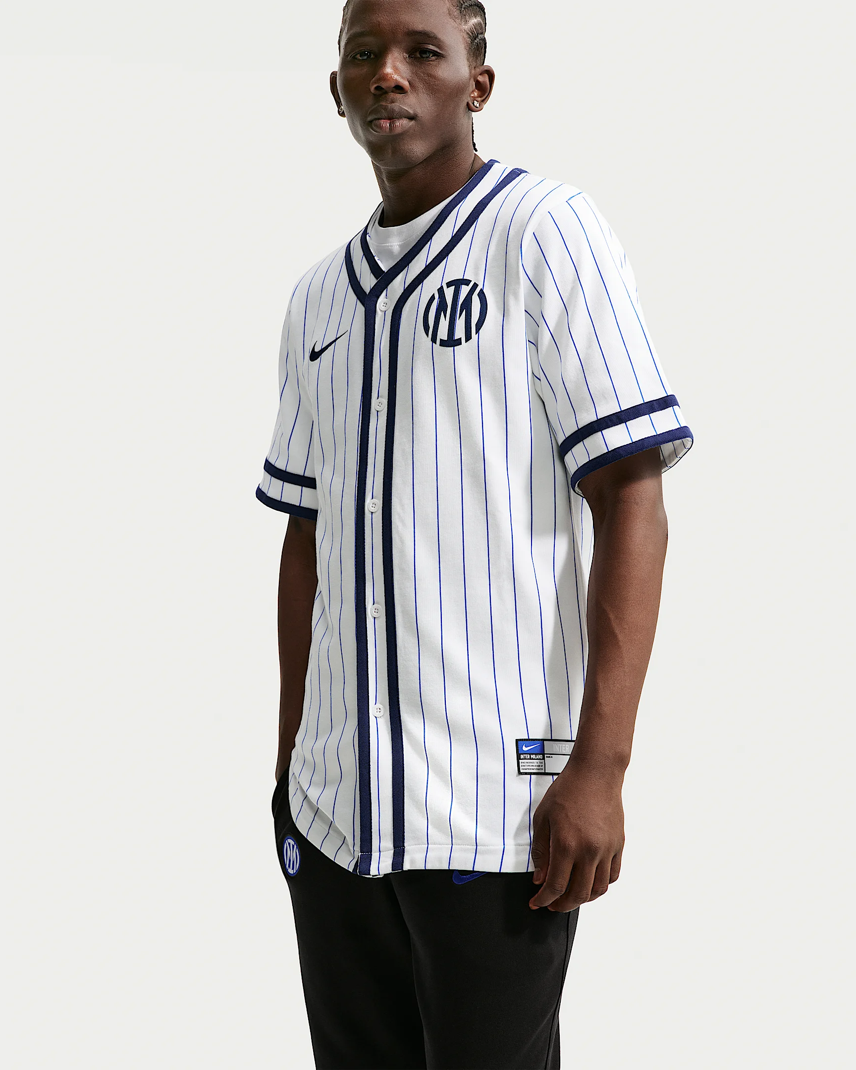 Inter Milan Away Men's Nike Sportswear Baseball Jersey - 1