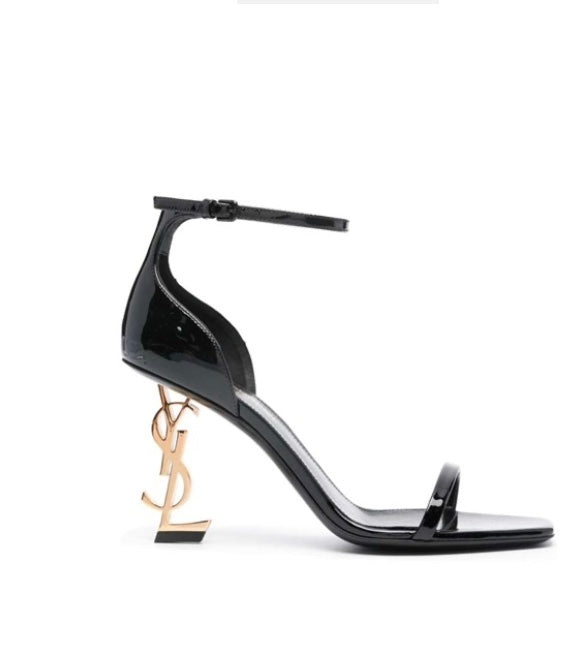 Saint Laurent opyum sandals in patent leather - 1