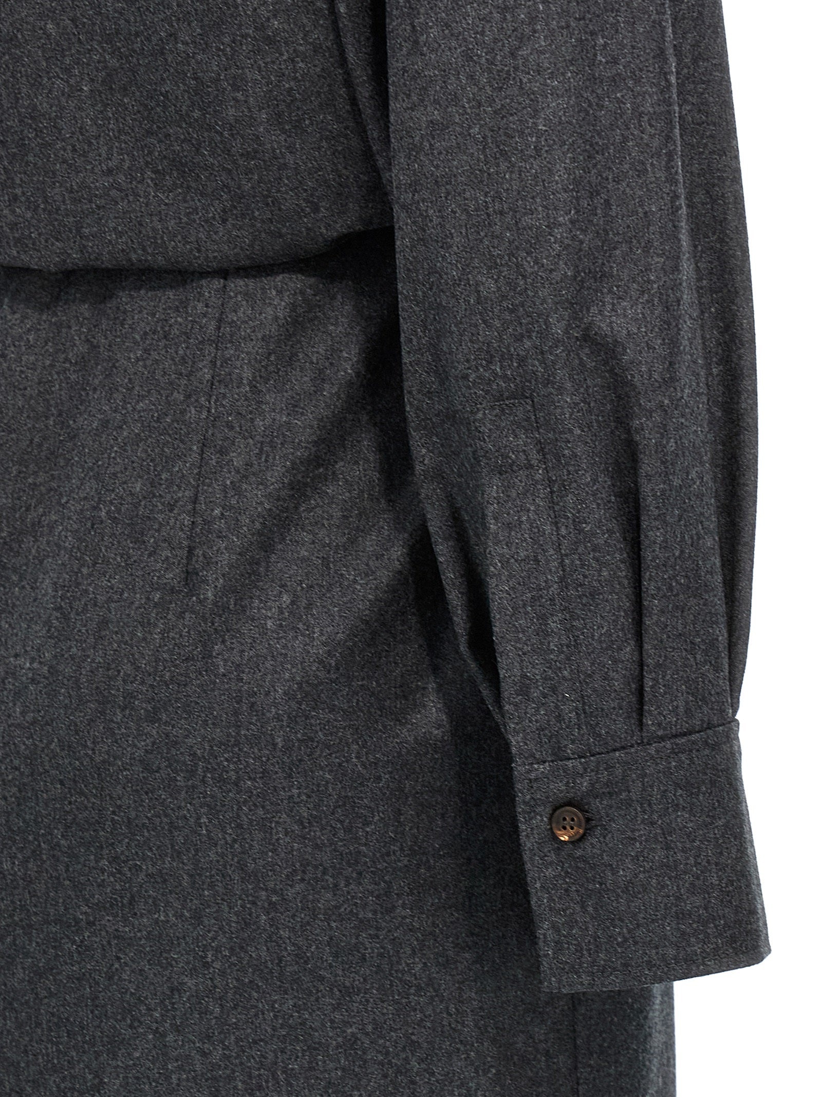 Wallet Chemisier Dress Dresses Gray - 4