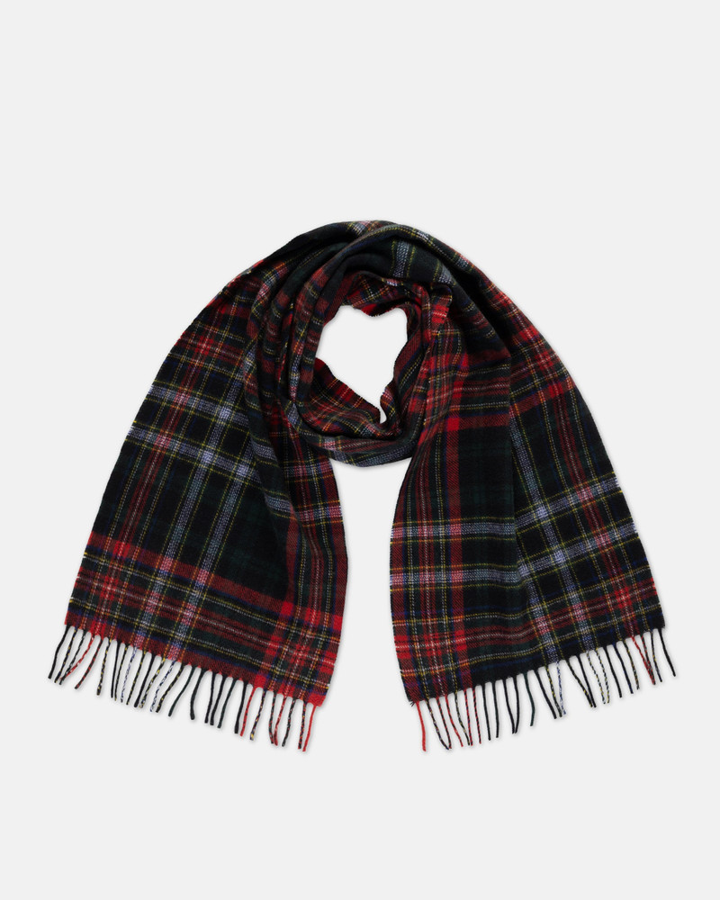 J. PRESS MADE-IN-ENGLAND TARTAN CASHMERE MUFFLER outlook