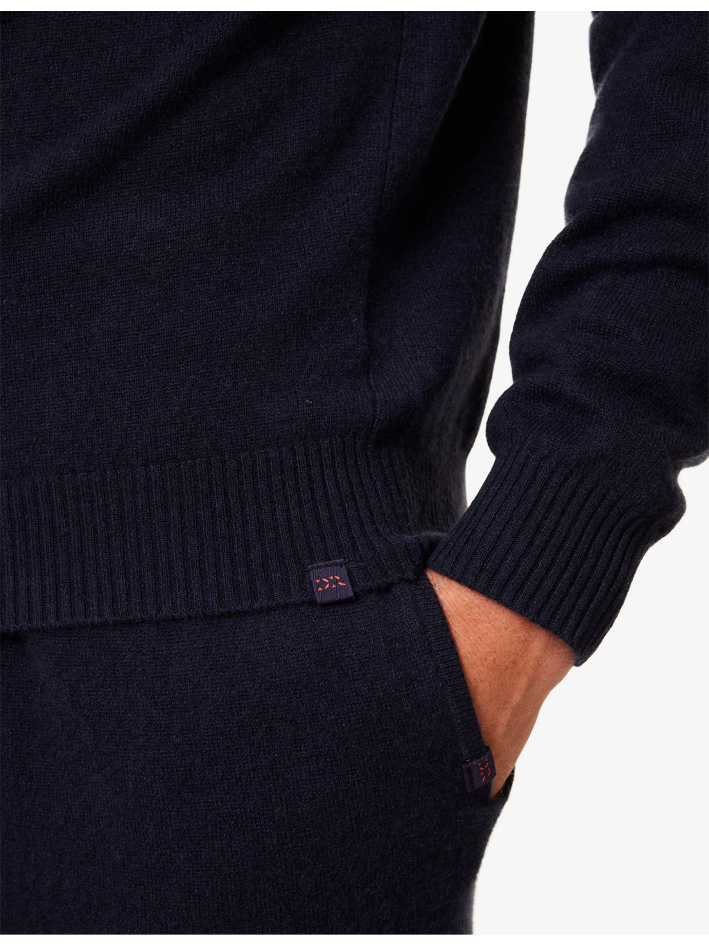 Finley Funnel-Neck Zip-Up Cashmere Jumper - 5