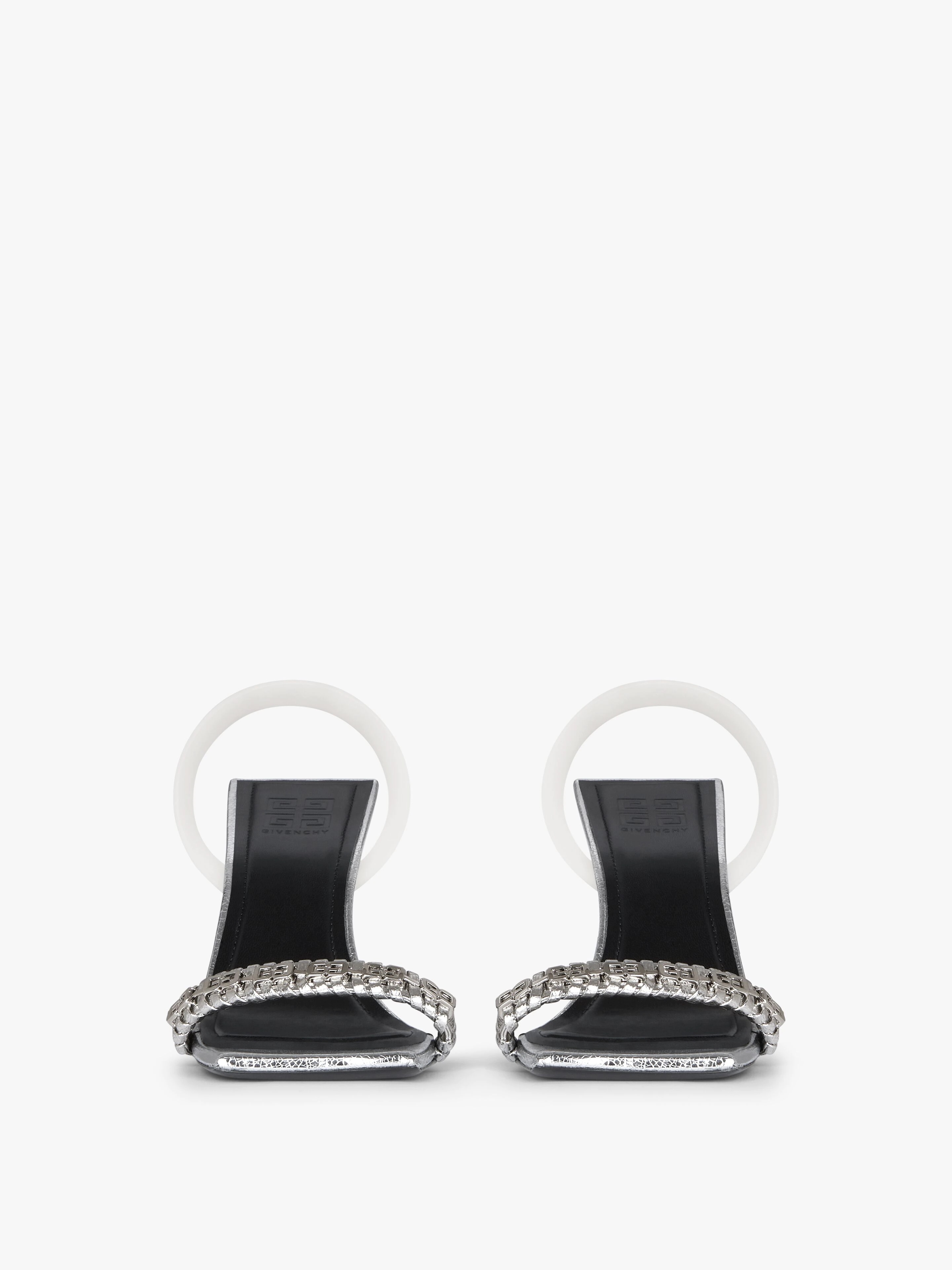 G WOVEN SANDALS IN LEATHER - 2