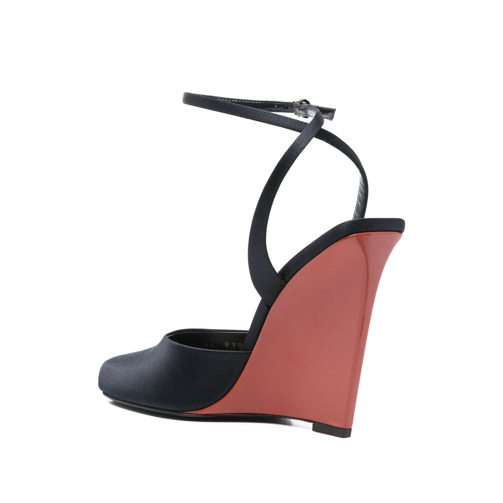 Saint Laurent Blue Sandals Women - 2