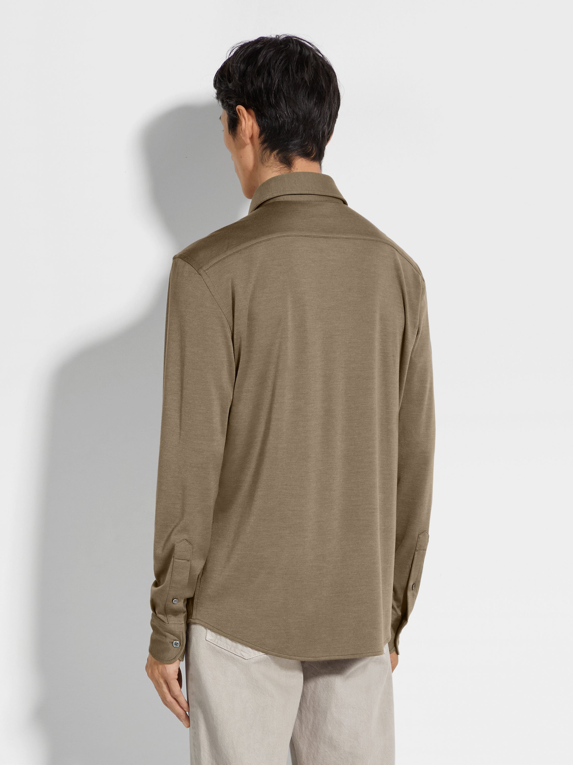 CASHMERE AND SILK SHIRT - 5
