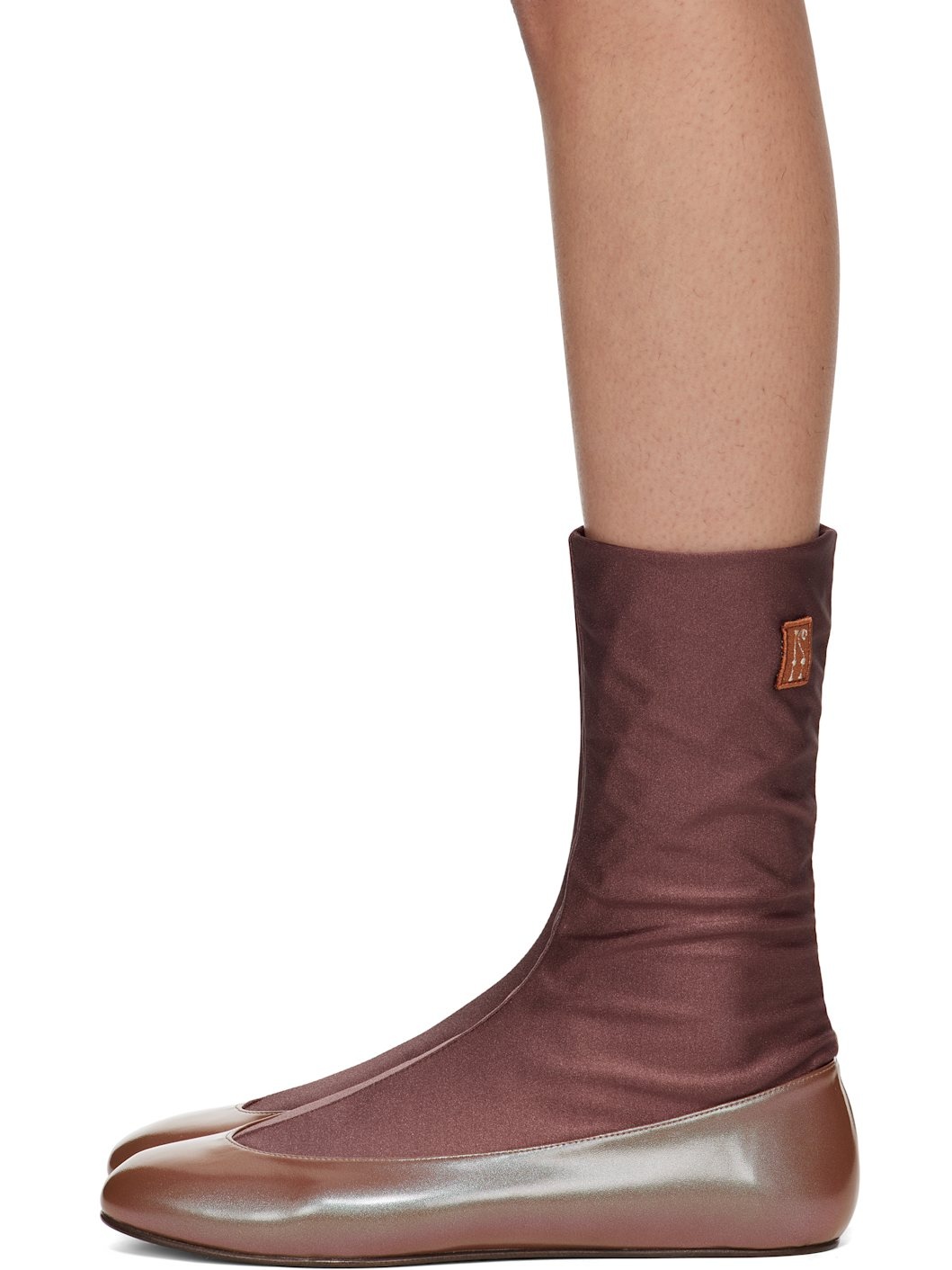 Brown Proxima Short Ballerina Flats - 3