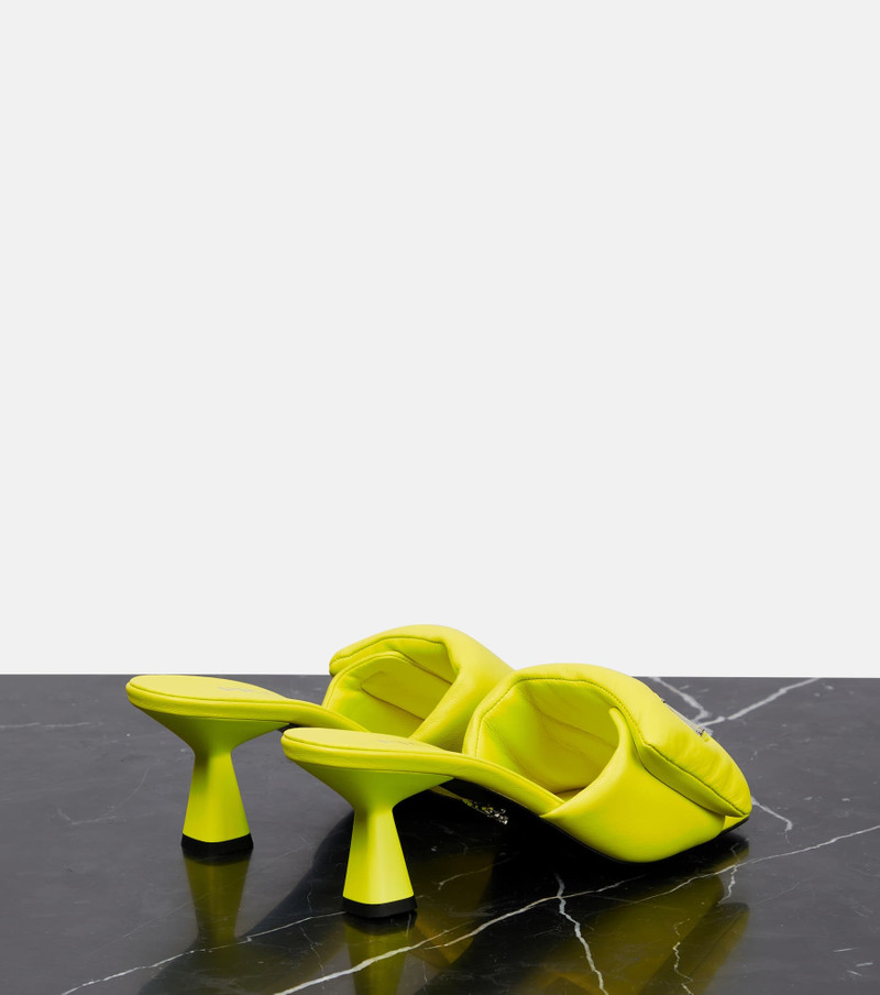 Prada Padded leather mules outlook