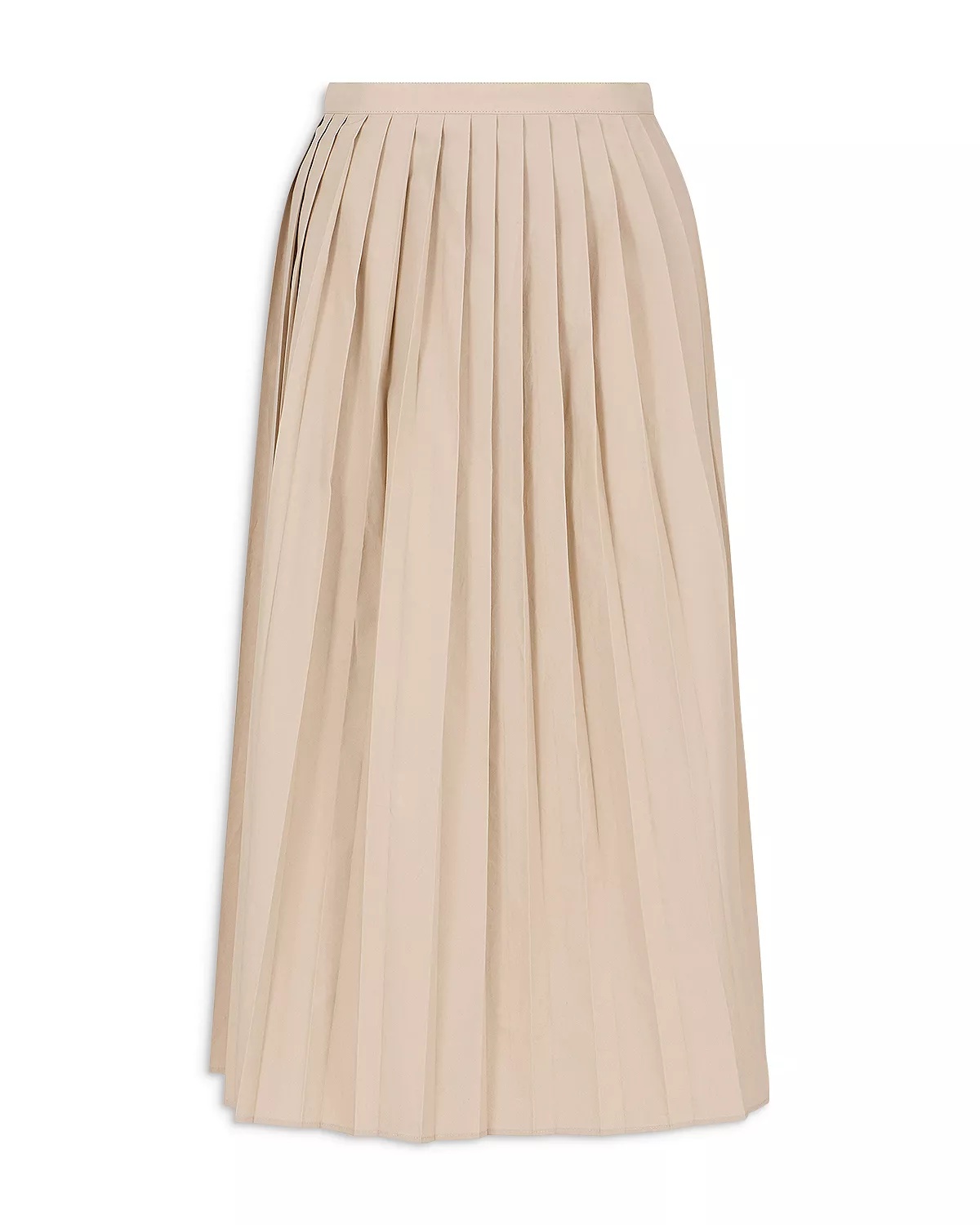 Pleated Midi Skirt - 5