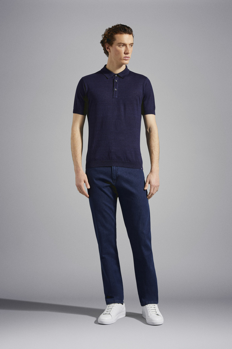 Paul & Shark STRETCH COTTON DENIM JEANS outlook