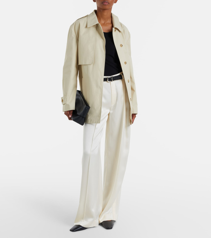 Vince Satin wide-leg pants outlook