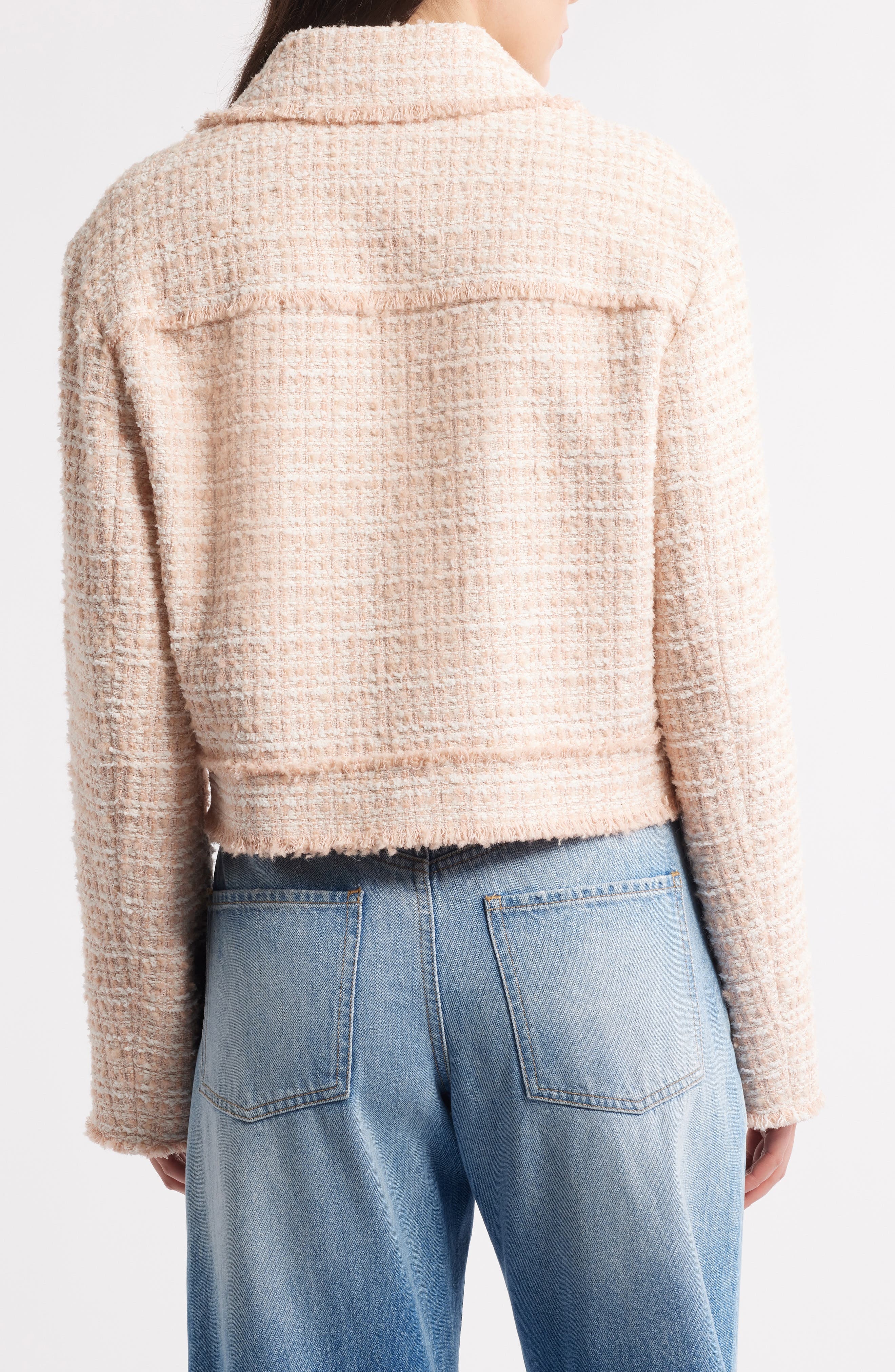 BOSS Tweed Jacket in Crystal Tweed at Nordstrom - 2