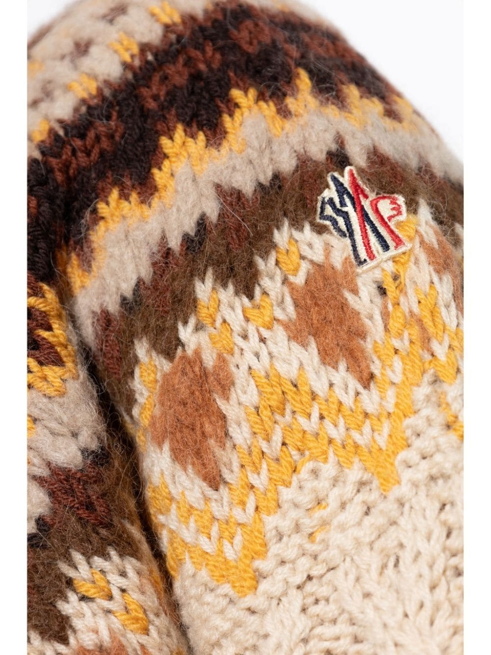 patterned jacquard wool sweater - 5