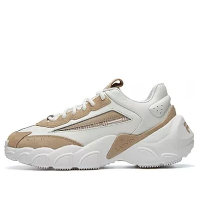 (WMNS) Lanvin x FILA Sneakers White/Yellow F12W144145FSN - 1
