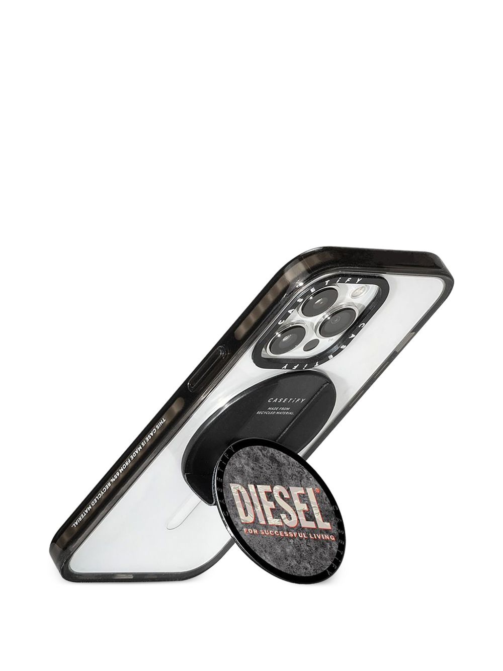 x CASETiFY logo-print phone grip stand - 2