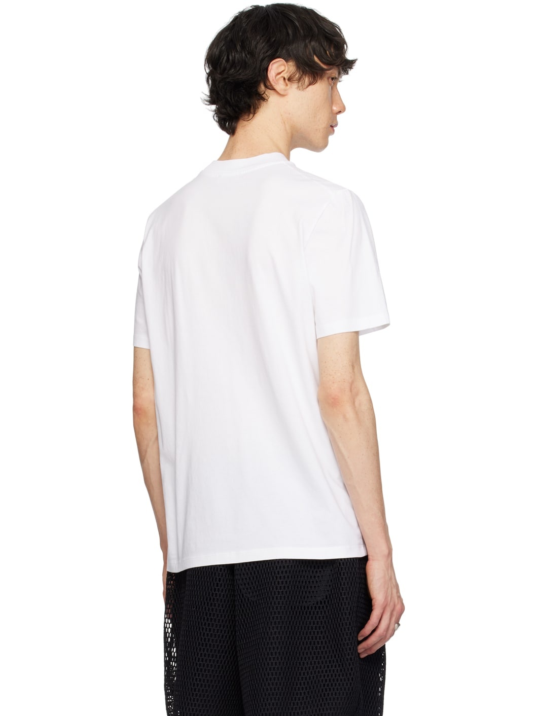 White Basic T-Shirt - 3