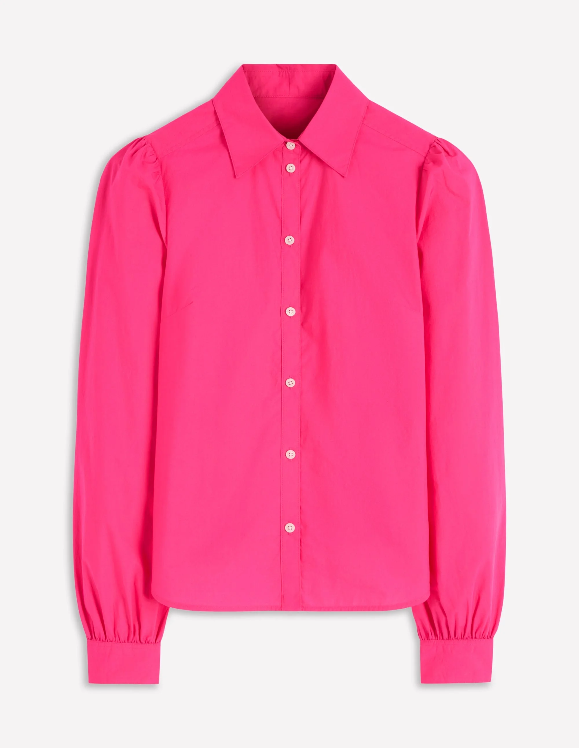 Cara Cotton Shirt-Pop Pansy - 1