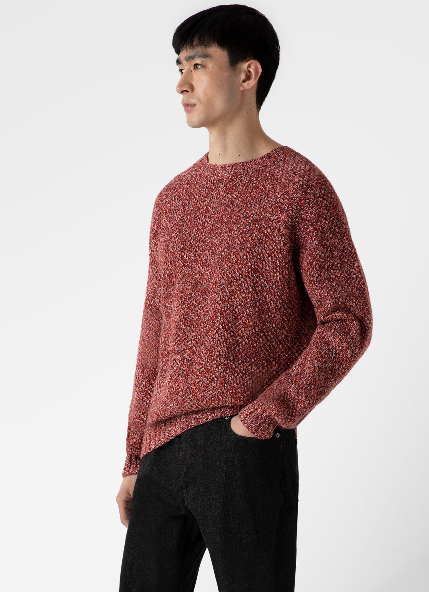 Lambswool Textured Jumper - 2