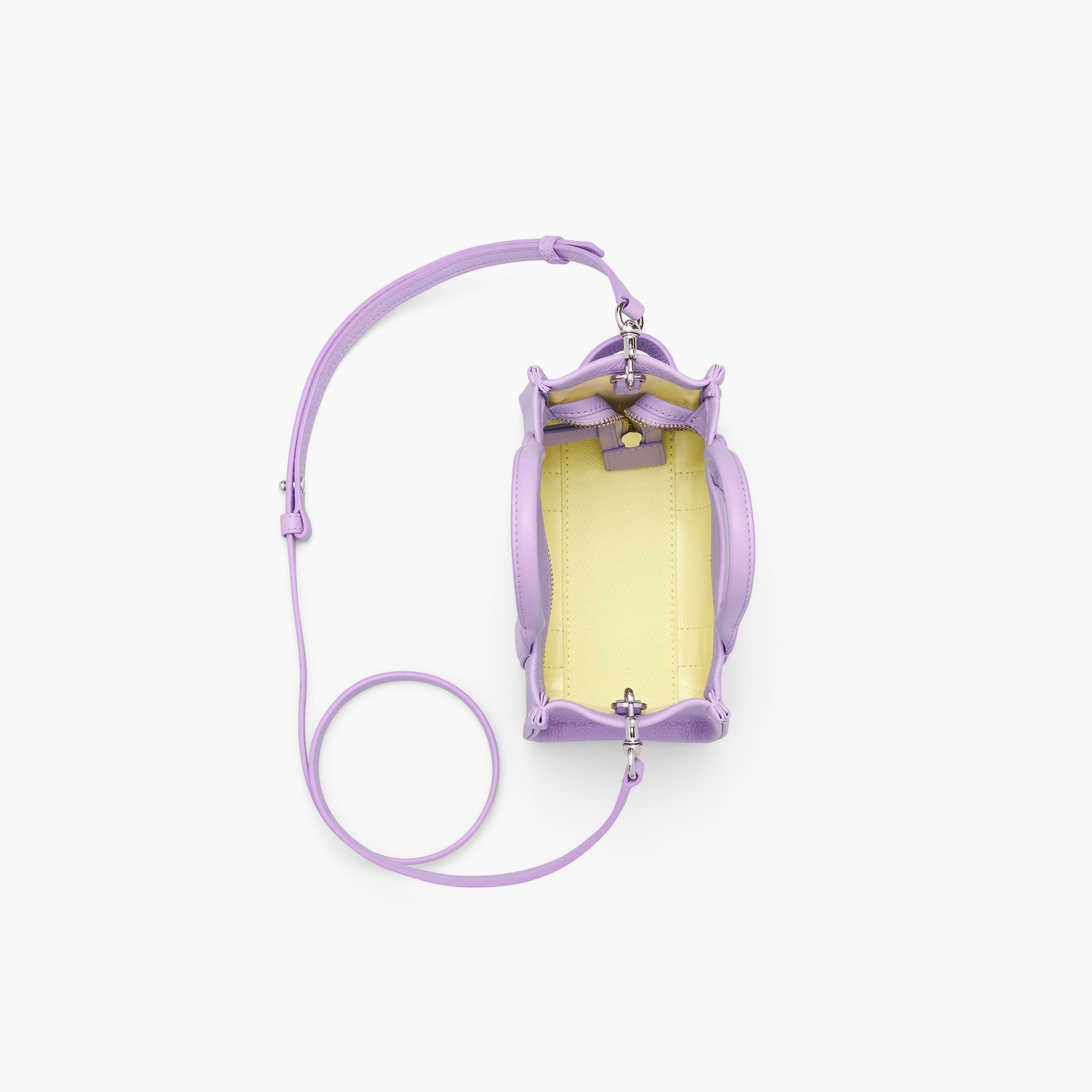 THE LEATHER CROSSBODY TOTE BAG - 6