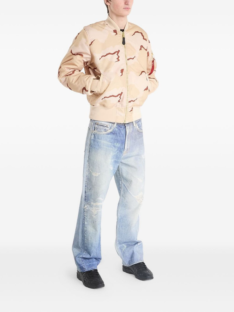 ALPHA INDUSTRIES MA-1 Camo Heritage camouflage-print bomber jacket outlook