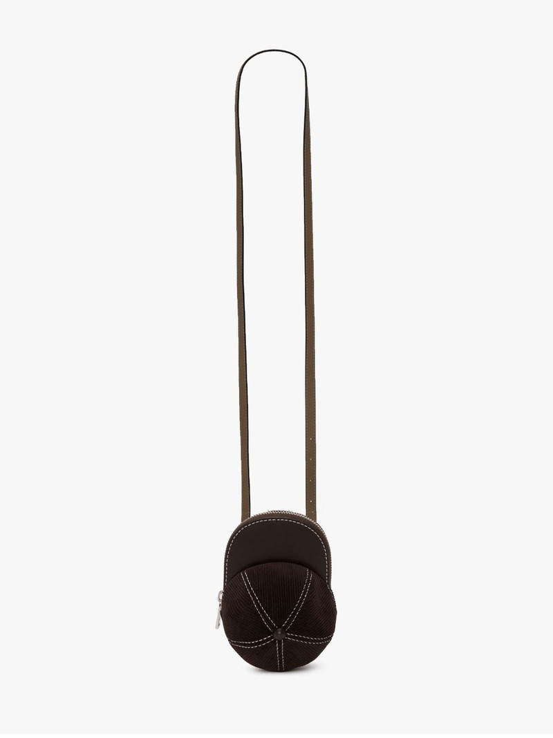 MEDIUM CAP BAG - CORDUROY CROSSBODY BAG 5