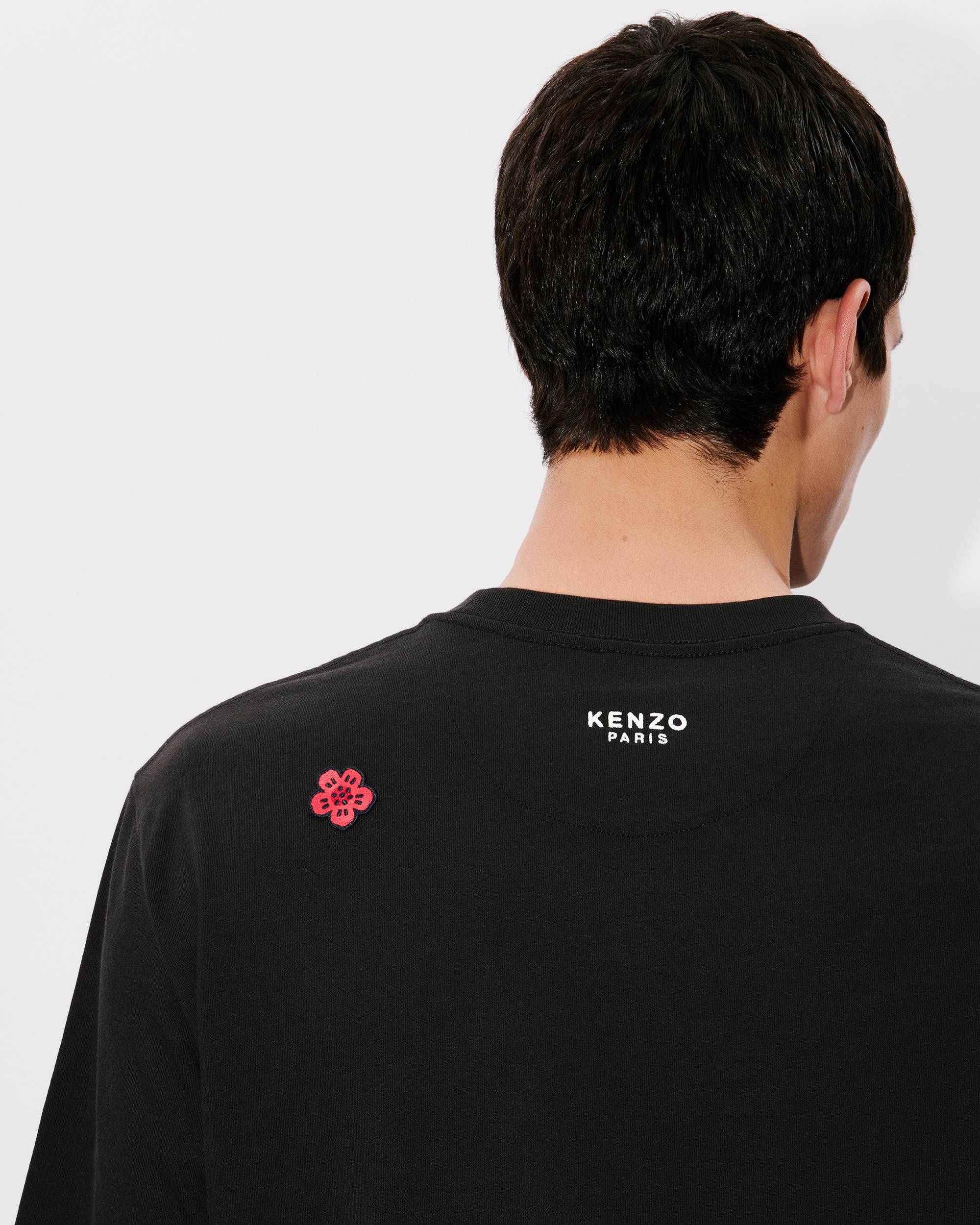 'Boke Flower' embroidered T-shirt - 7