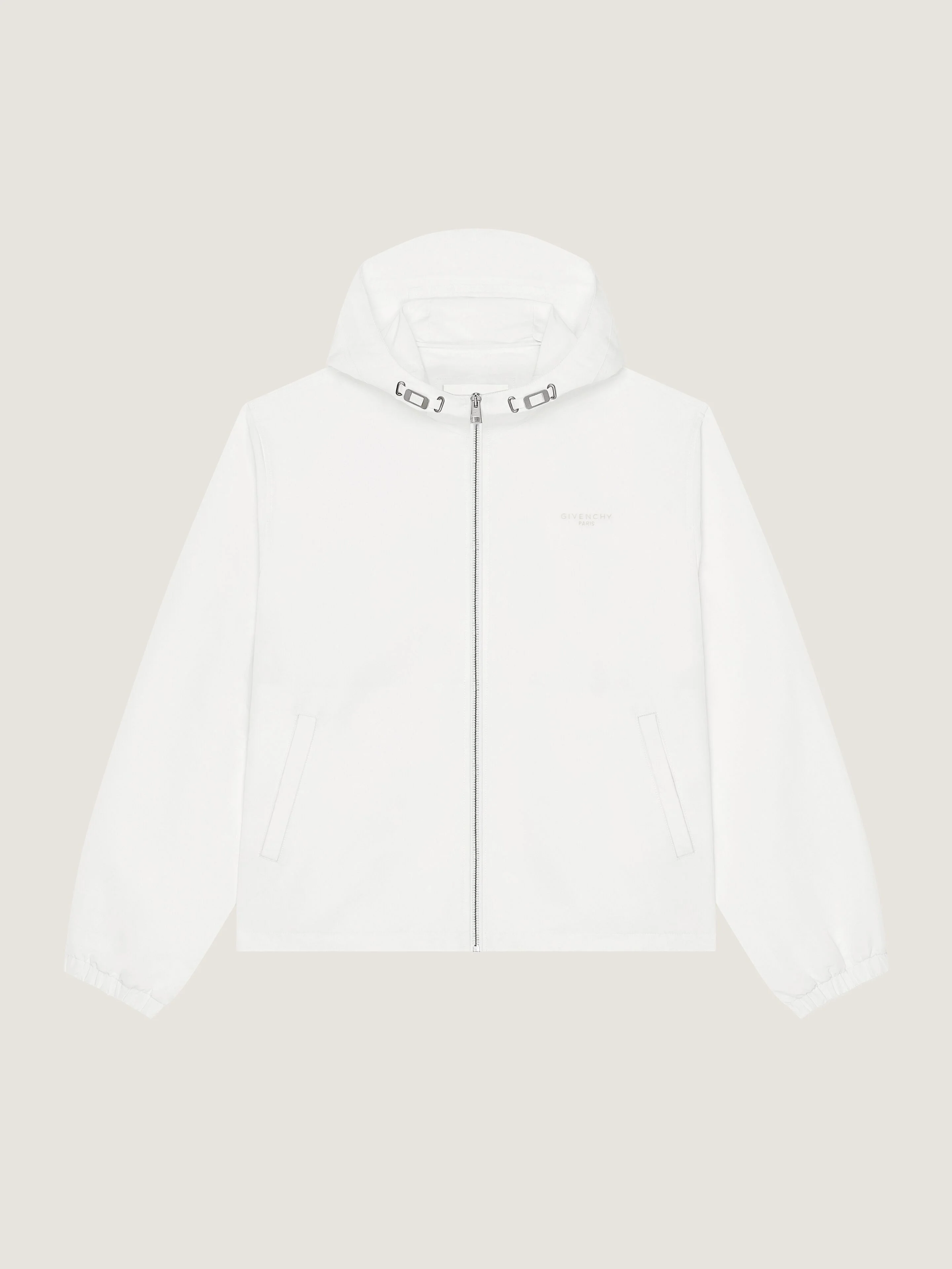 WINDBREAKER IN POLYFAILLE EMBROIDERED GIVENCHY PARIS - 1