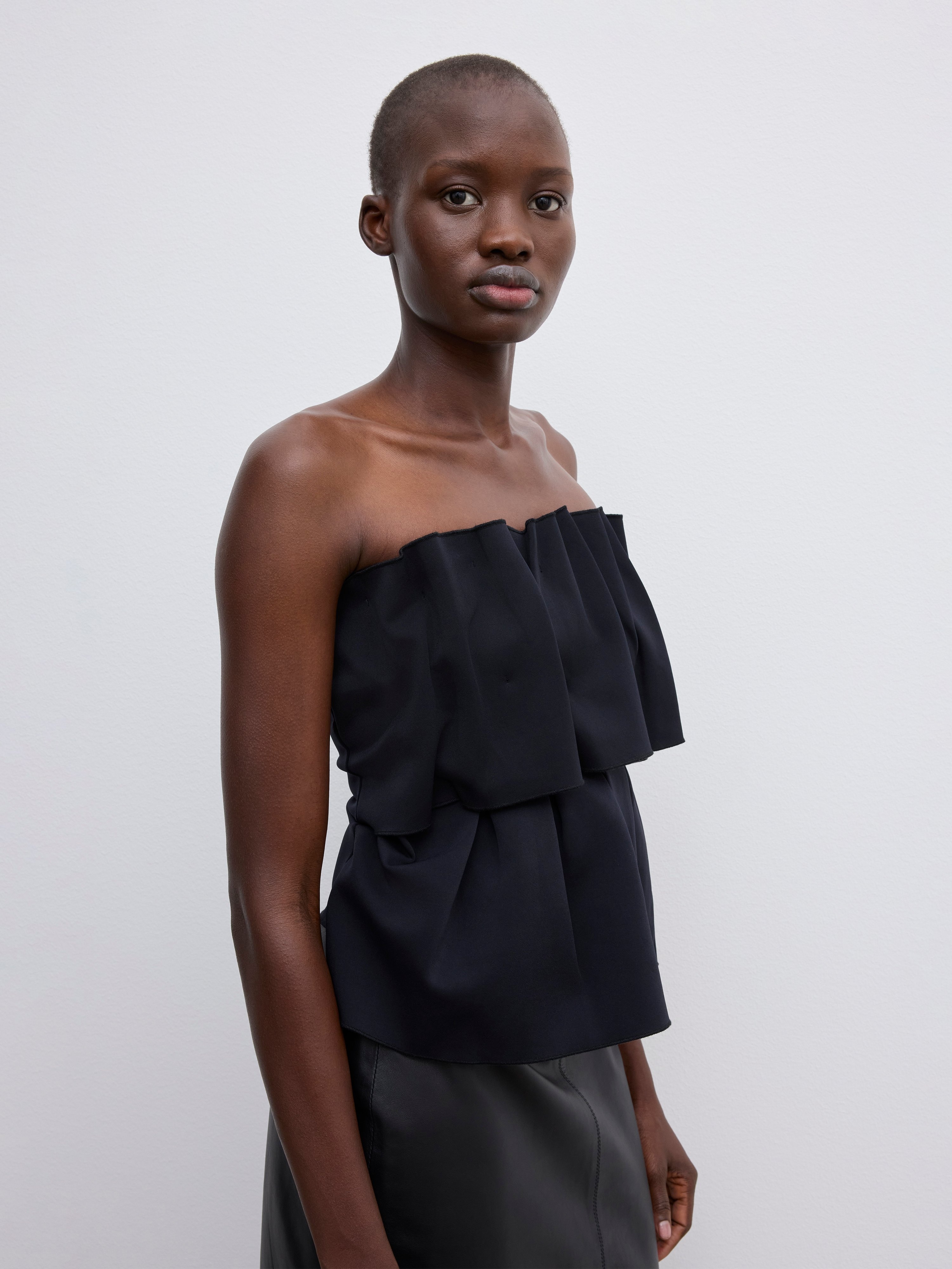 Sculpted tube top - 4