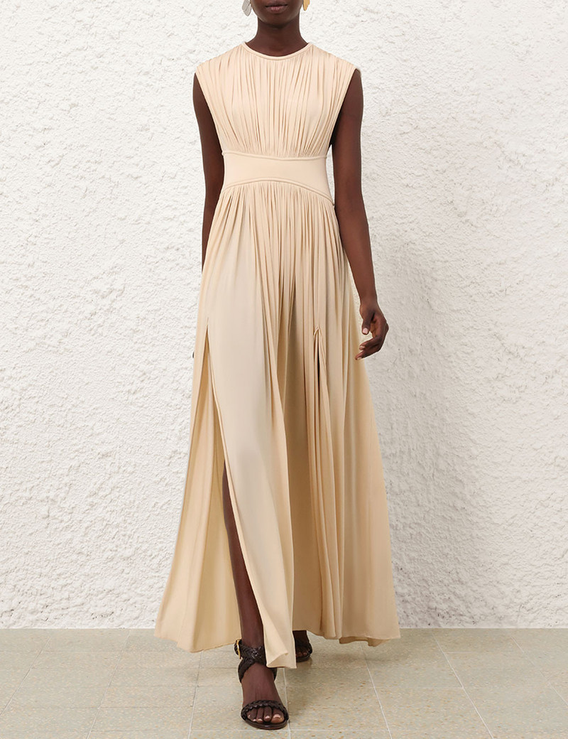 Zimmermann HYPNOTIC COLUMN DRESS outlook