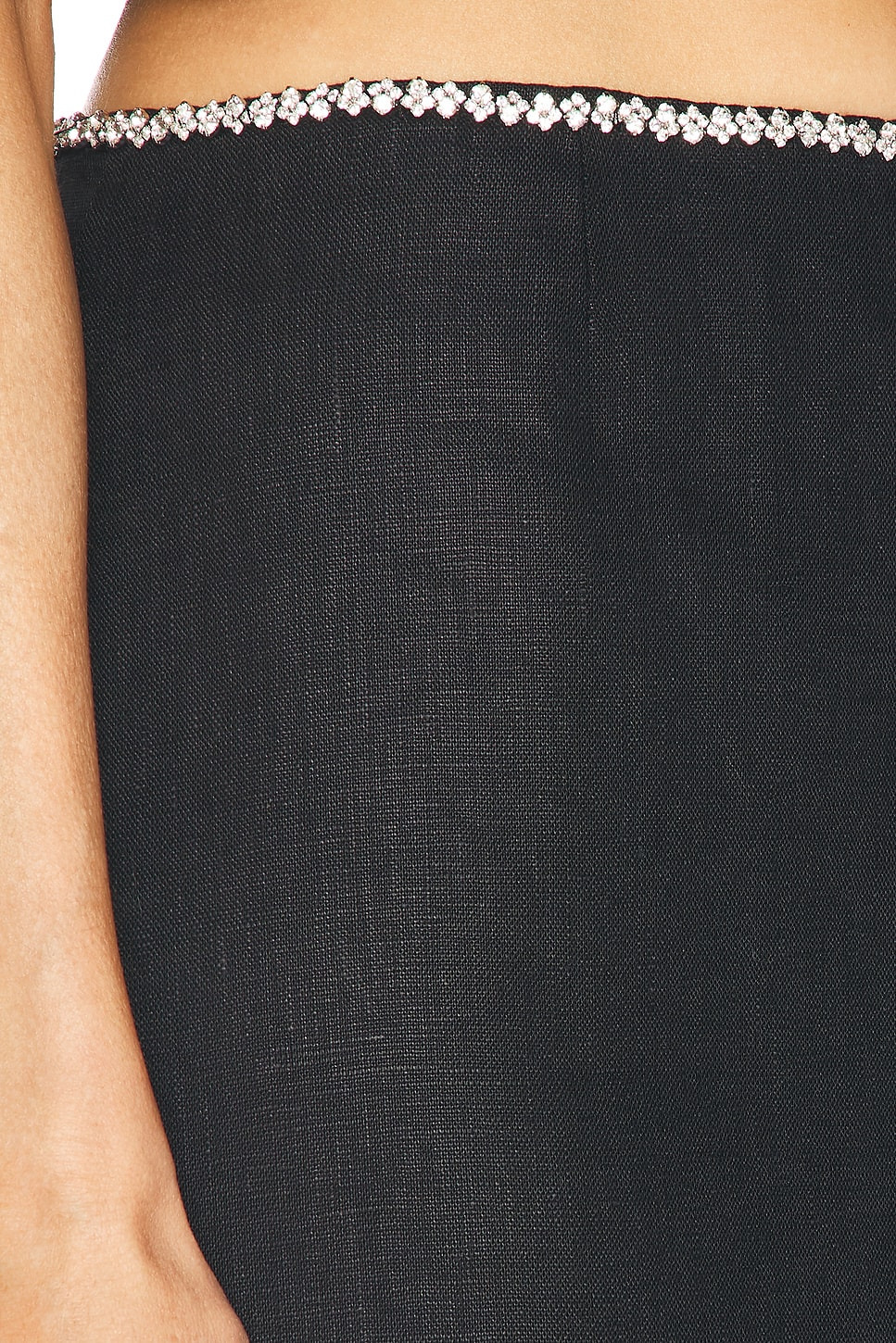 Crush Scalloped Midi Skirt - 6