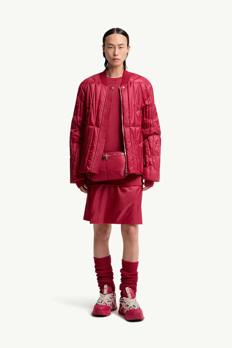 Moncler Moncler + Rick Owens Geocamo Flight Down Bomber Jacket outlook