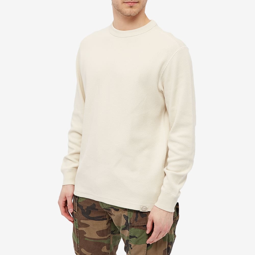 Filson Waffle Knit Thermal Crew Sweat - 4