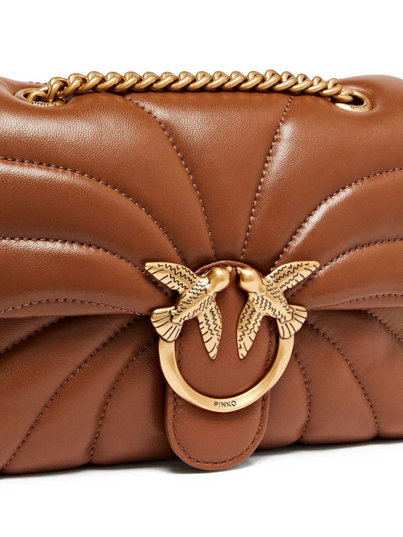 mini Love quilted bird cross body bag 3