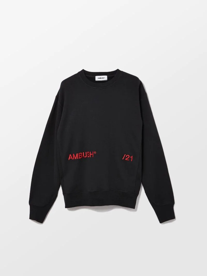 CREWNECK INSERTS SWEATSHIRT - 1