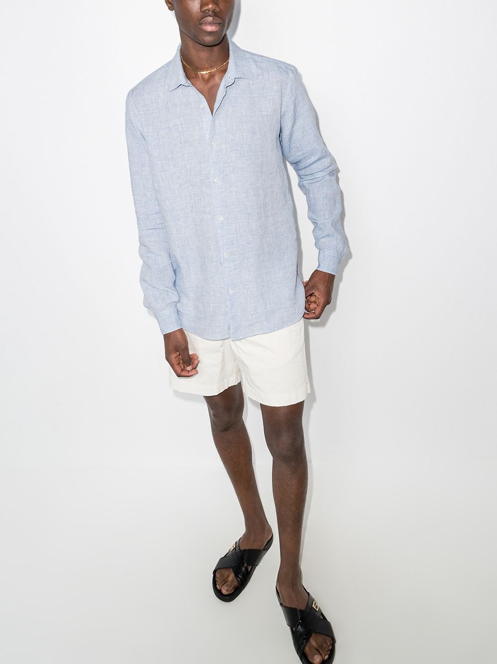 Giles linen shirt - 5