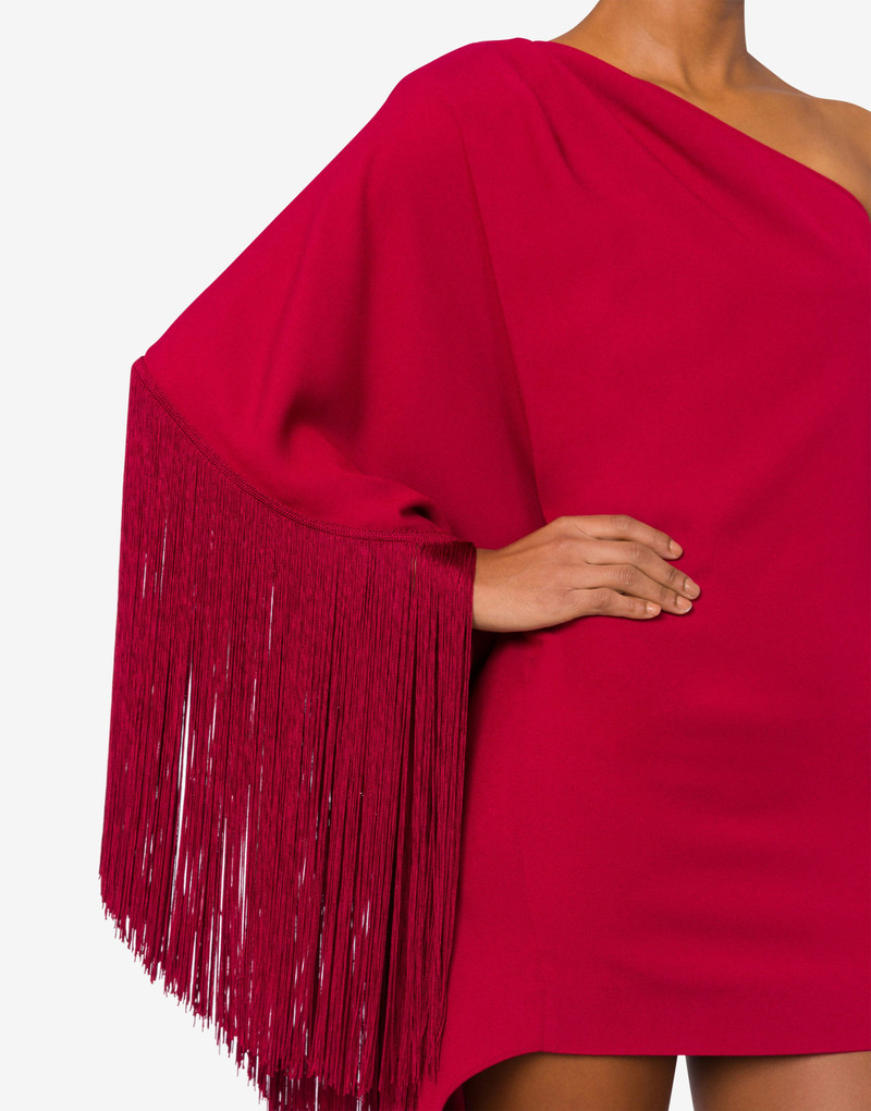 ONE-SHOULDER DRESS WITH FRINGES 4