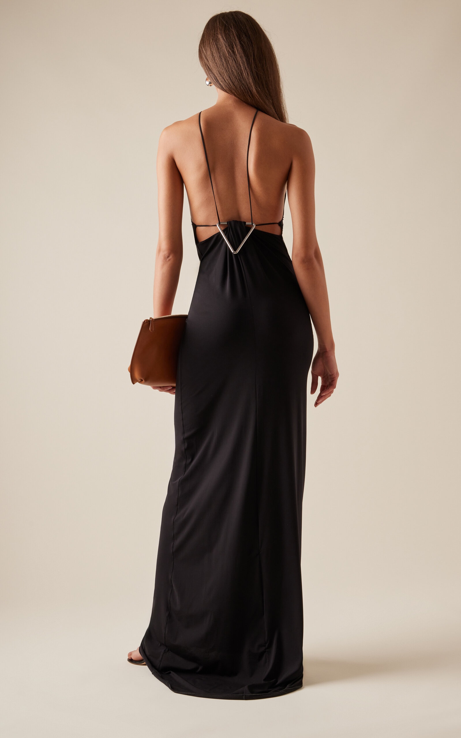 Sleeveless Maxi Dress black - 4