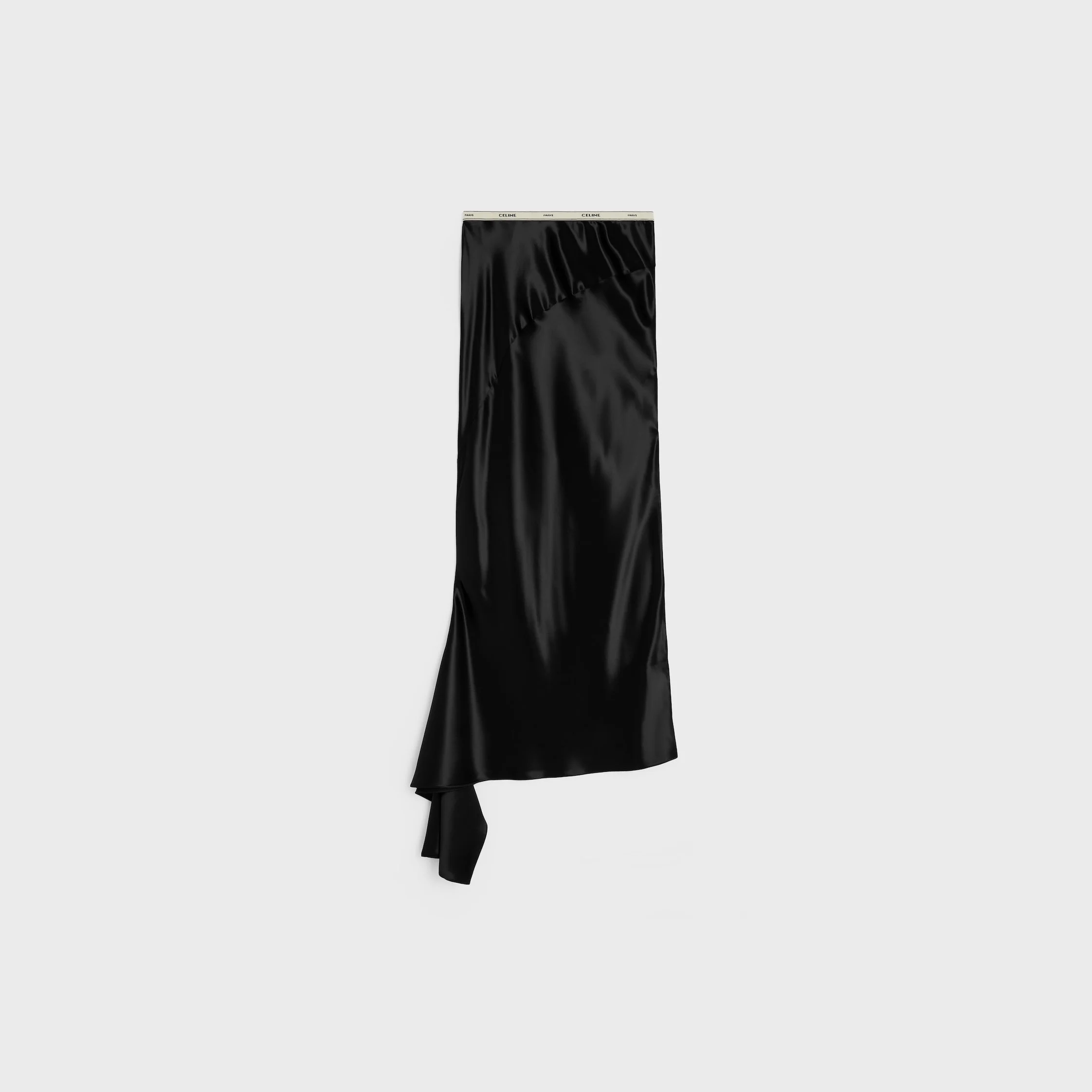 skirt IN viscose satin - 1