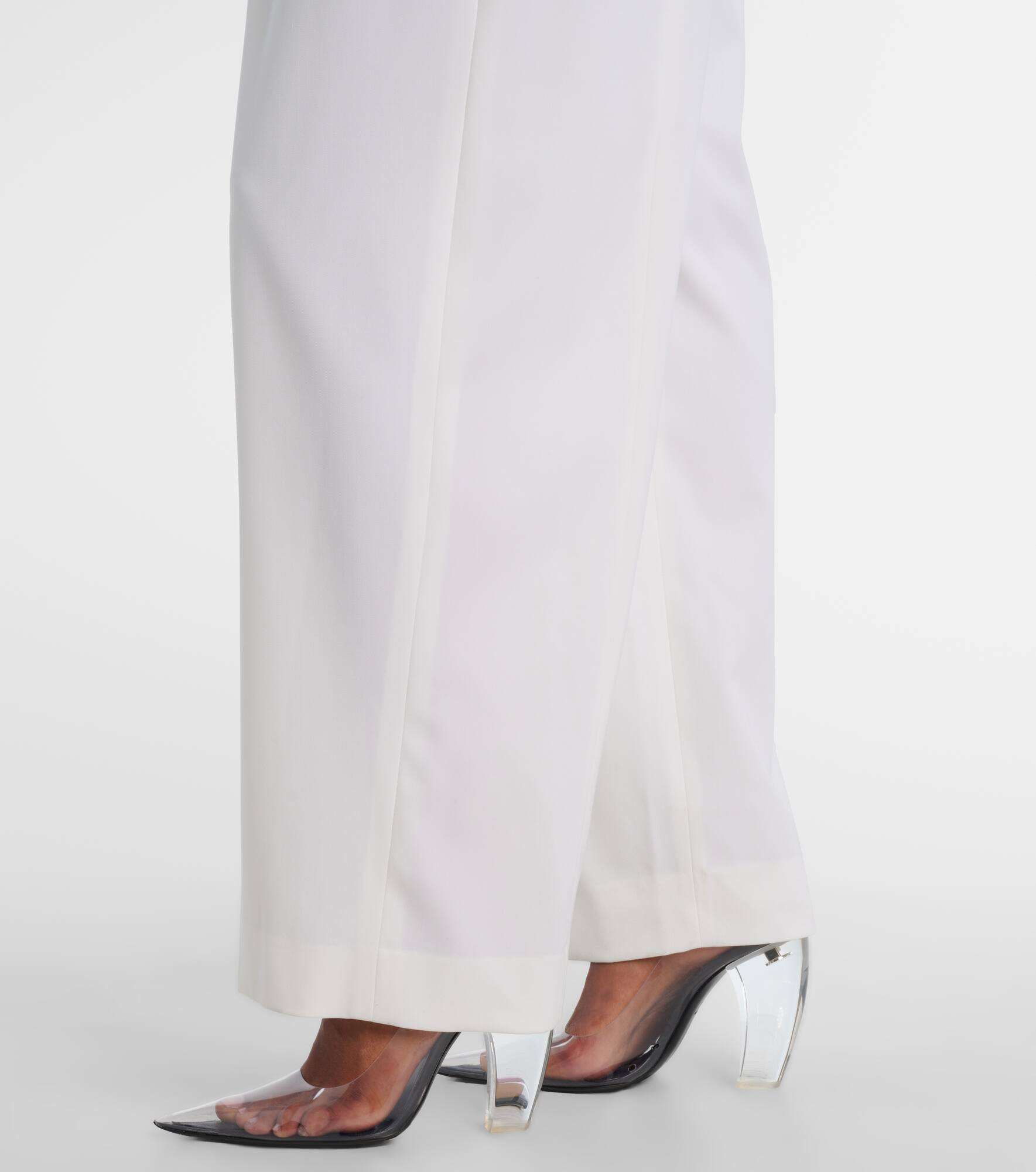 Tab Detail wool-blend jumpsuit - 5