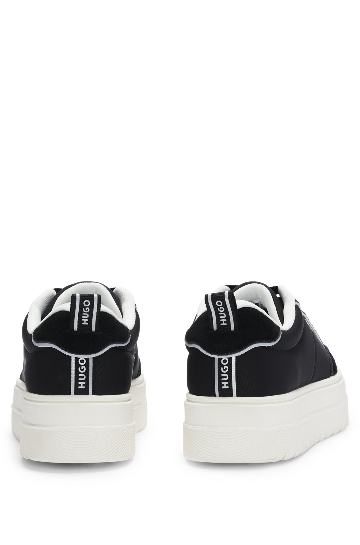 PLATFORM TRAINERS WITH SUEDE TRIMS - 6