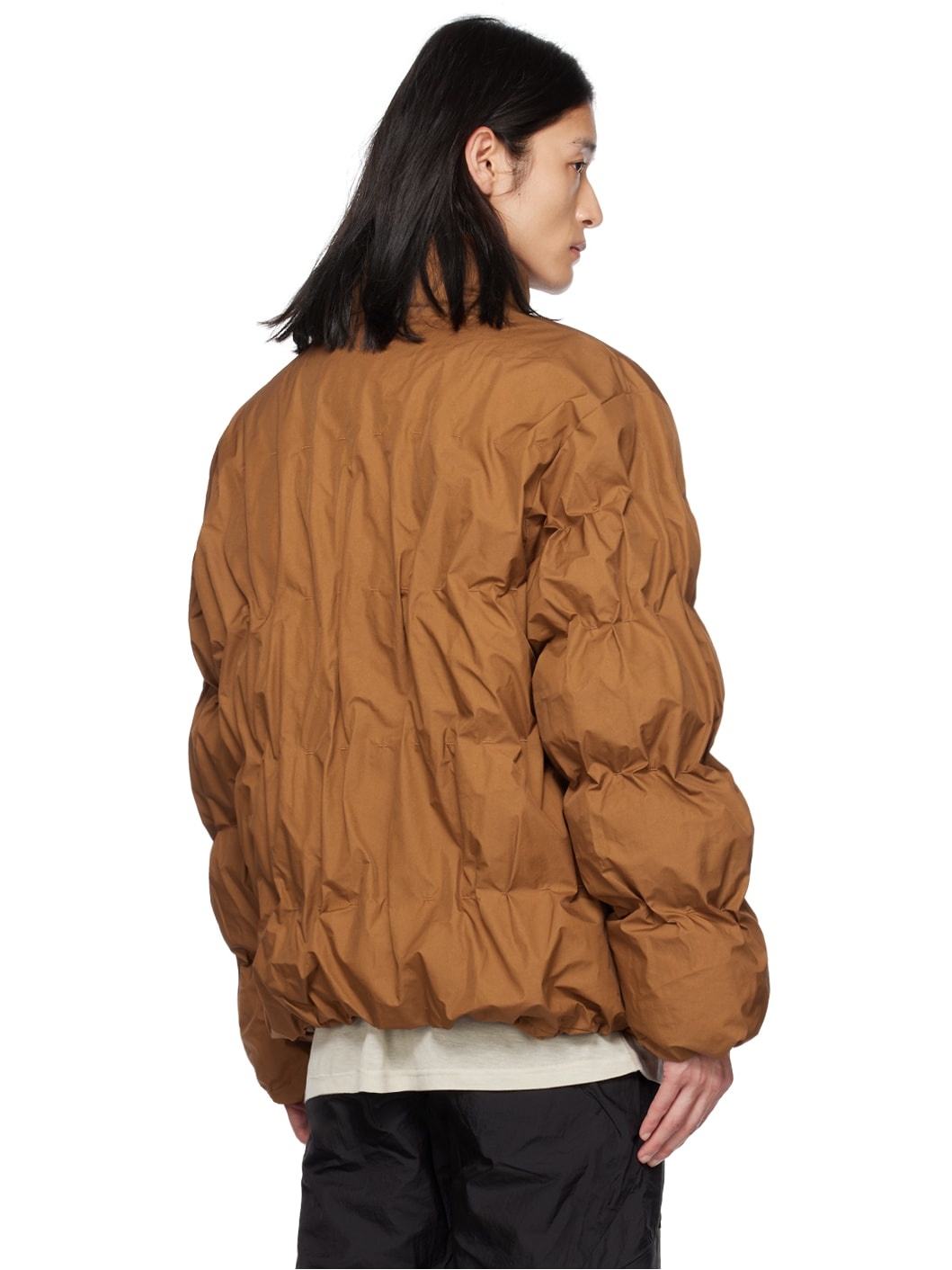 SSENSE Exclusive Brown Down Jacket - 3