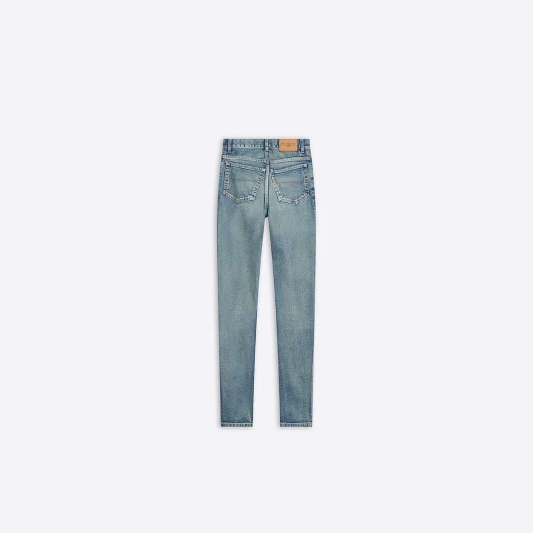 Women's Skinny Pants in Blue - 5