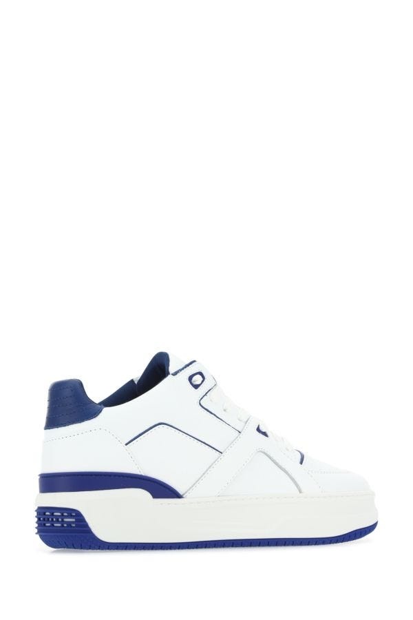 Two-tone leather Courtside Lo JD3 sneakers - 3