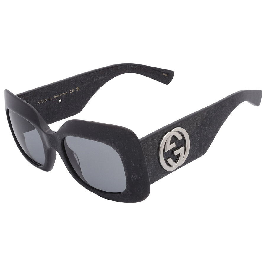 Gucci Grey Square Ladies Sunglasses GG1695S 003 51 - 4
