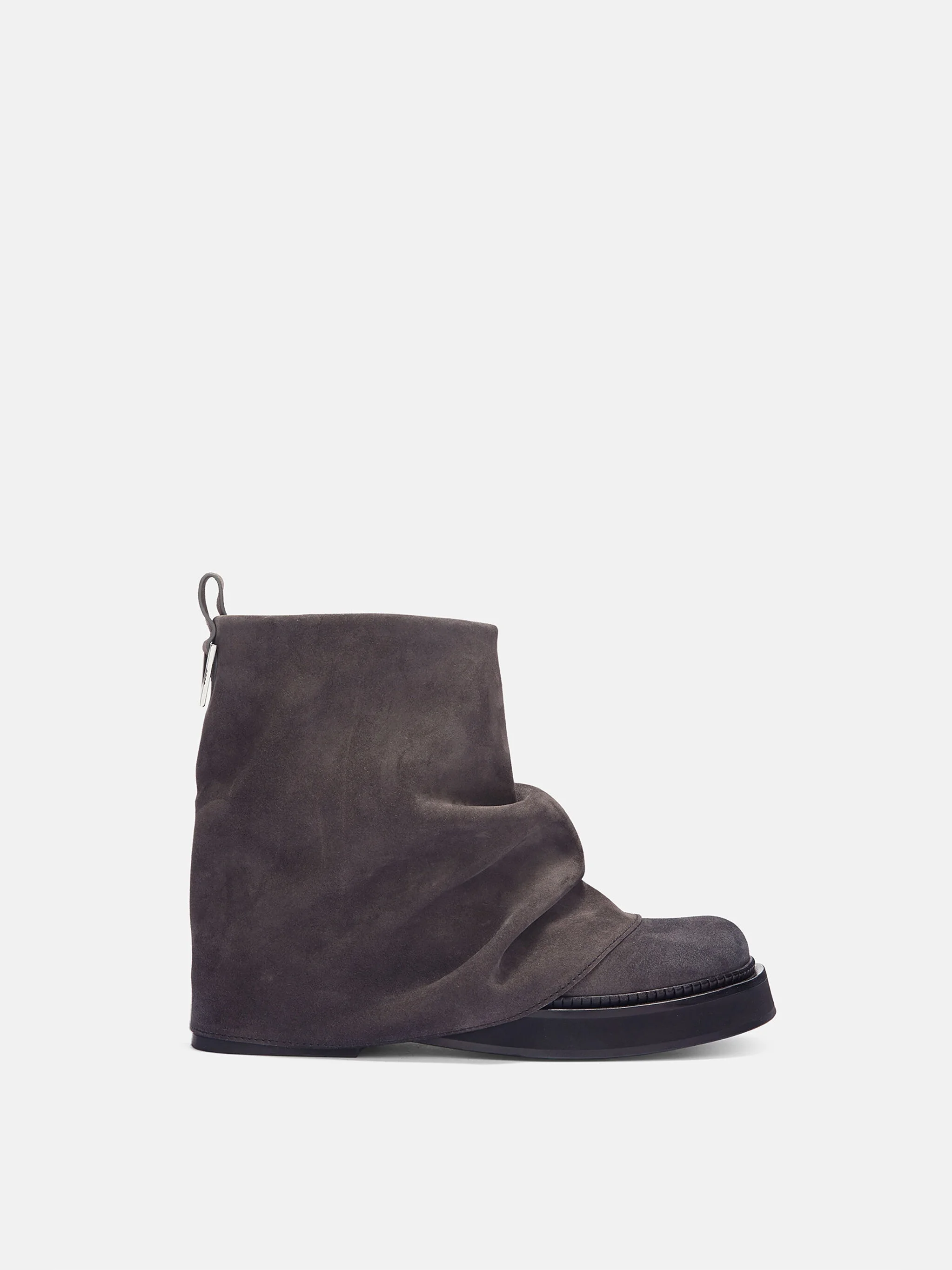 ''MINI ROBIN'' DARK GREY COMBAT BOOT - 1