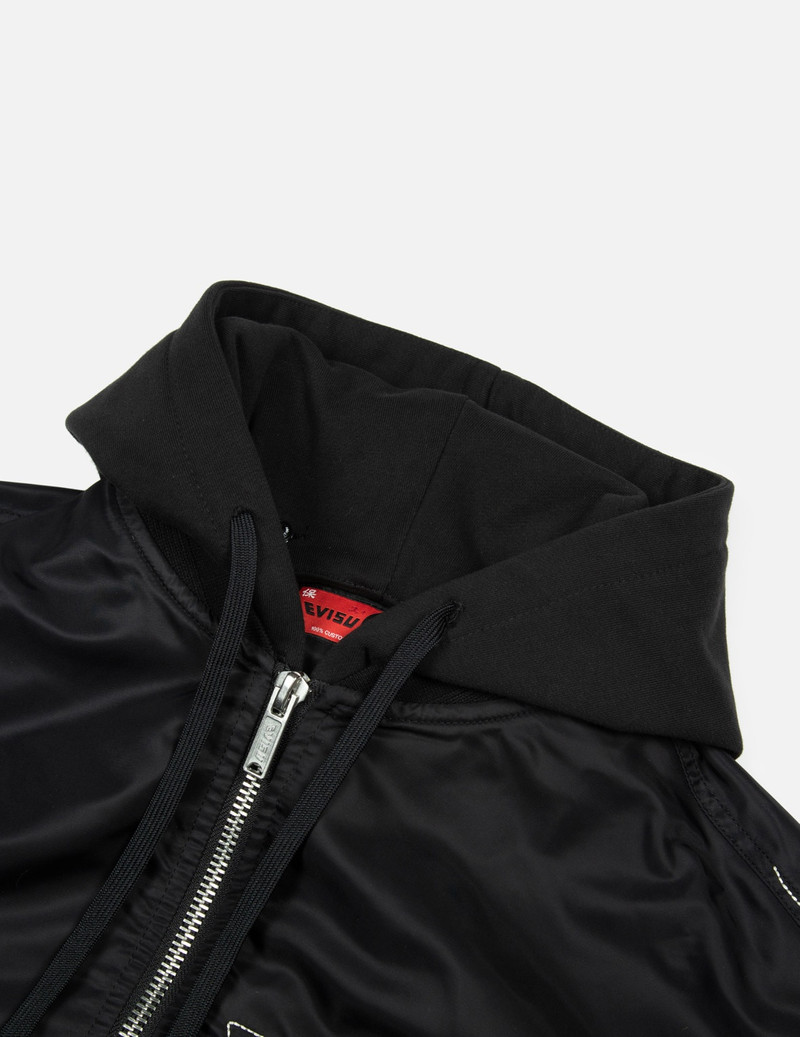 ALLOVER EMBROIDERY PADDED LOOSE FIT VEST 4