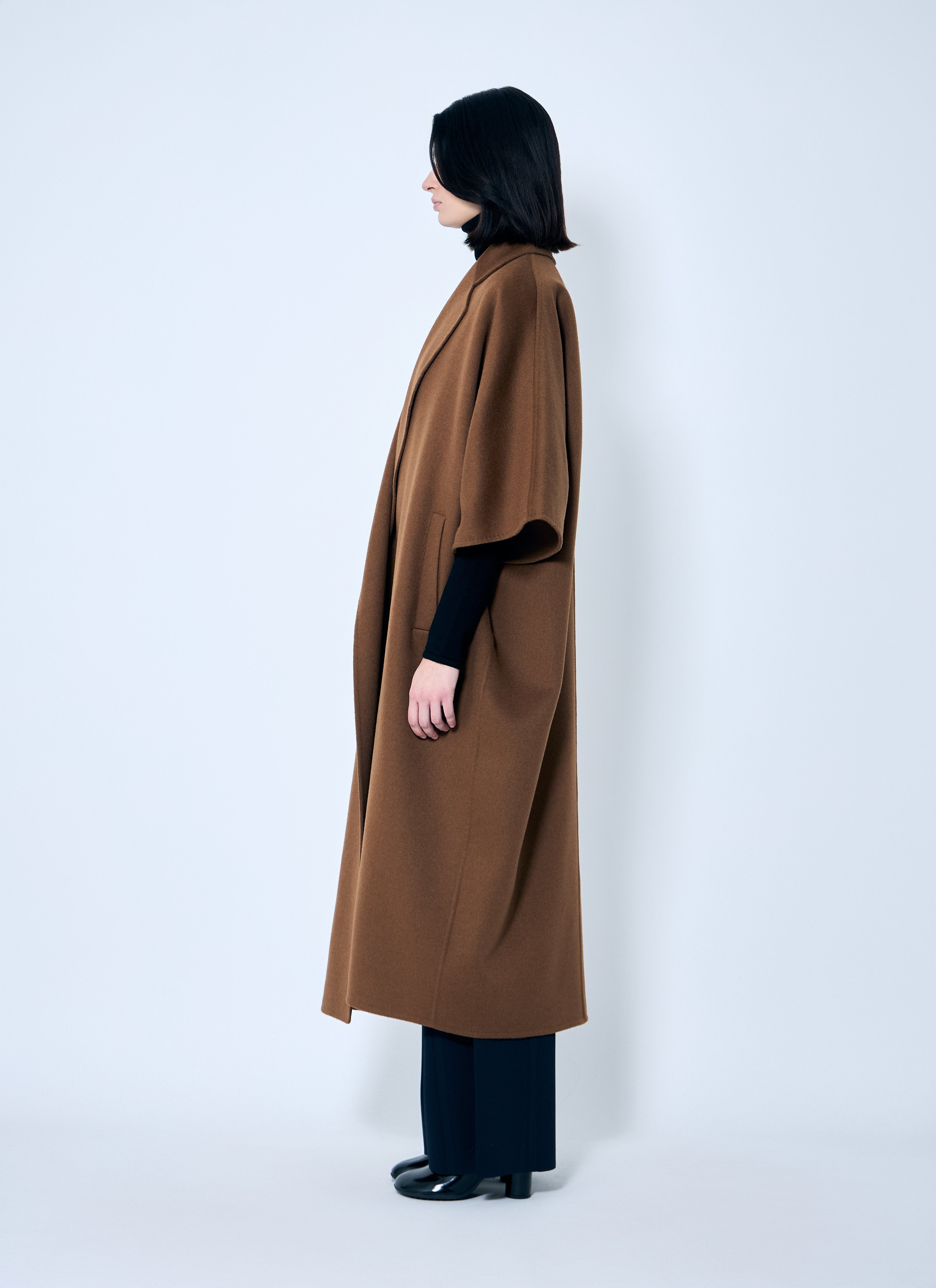Max Mara Women Draped Cape Coat - 3