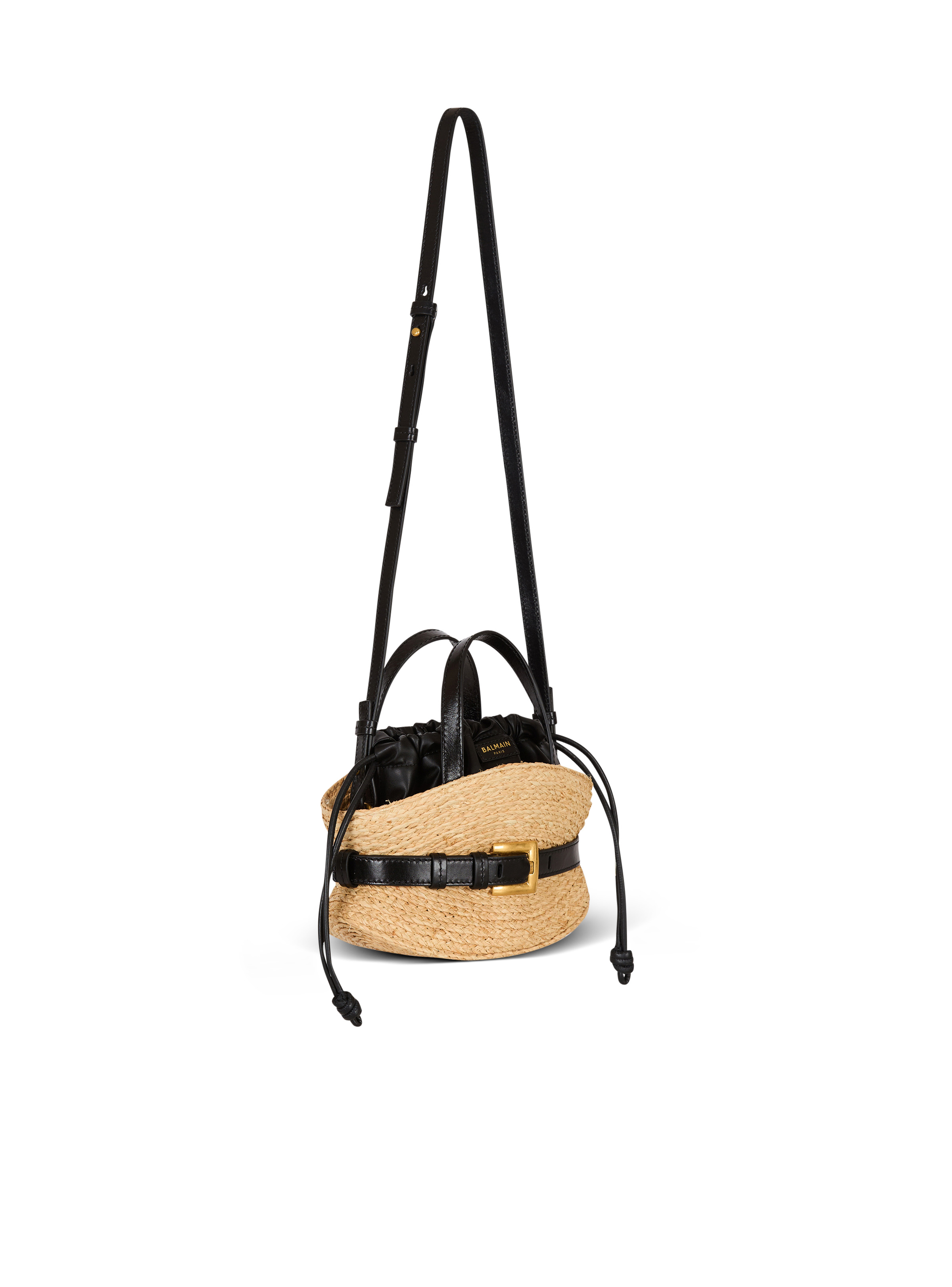 Shuffle Mini bag in raffia - 3