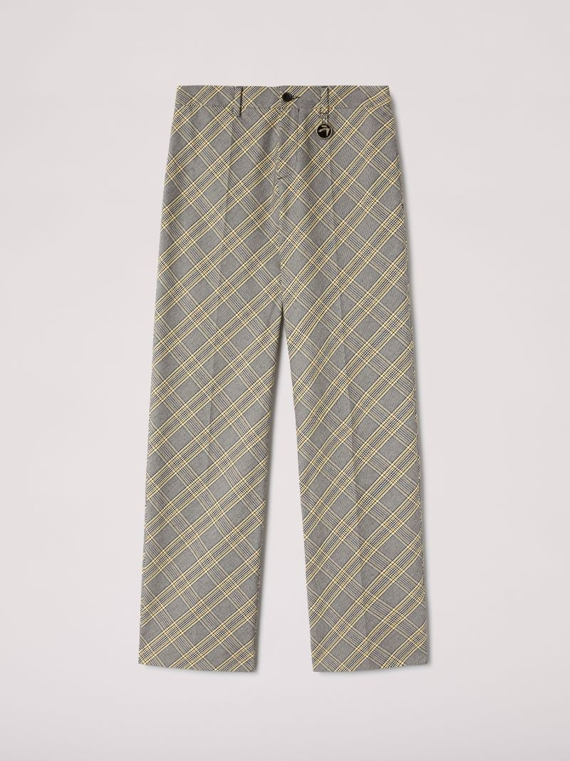 Check Trousers 1