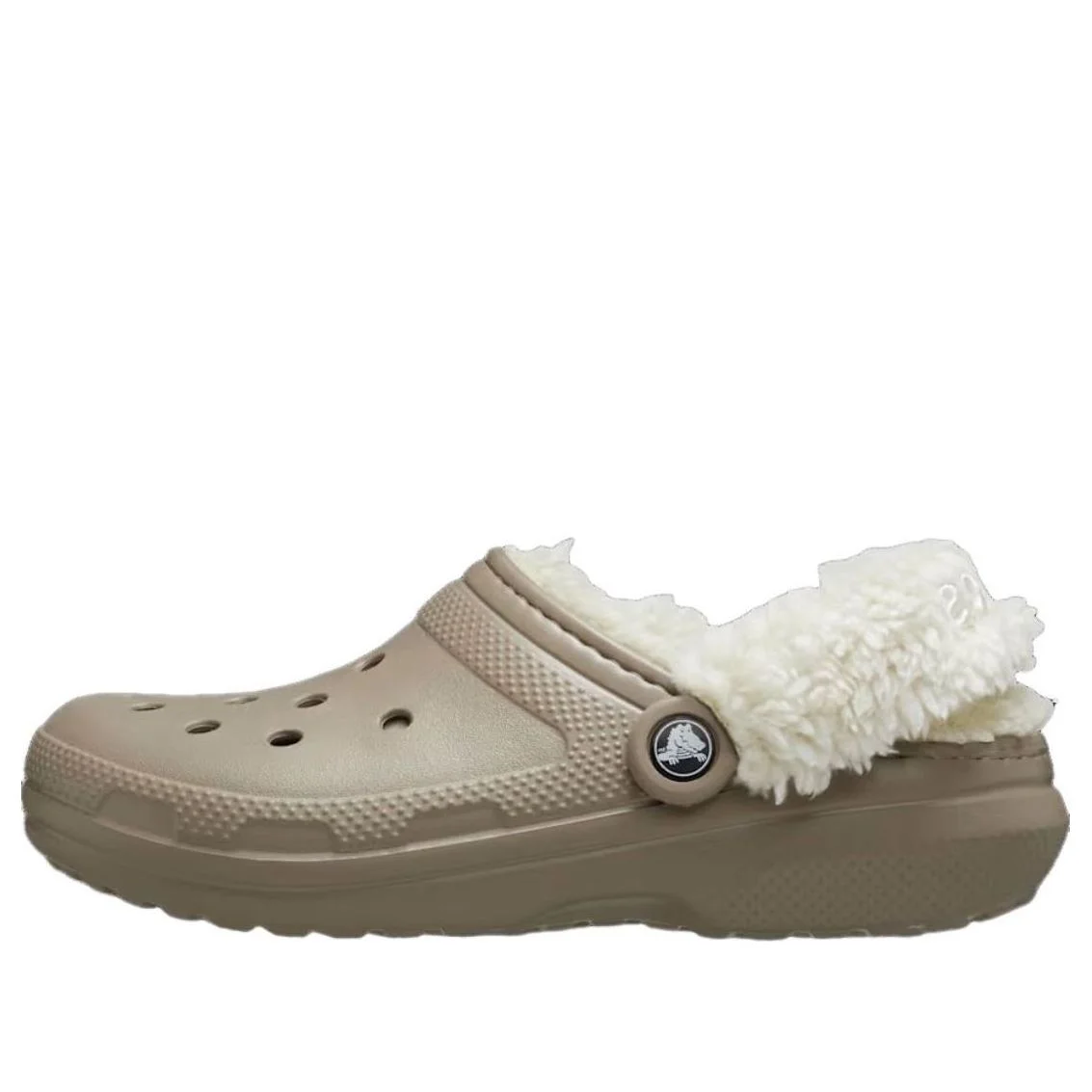 Crocs Classic Fleece Lined Clog 'Mushroom' 211396-195 - 1