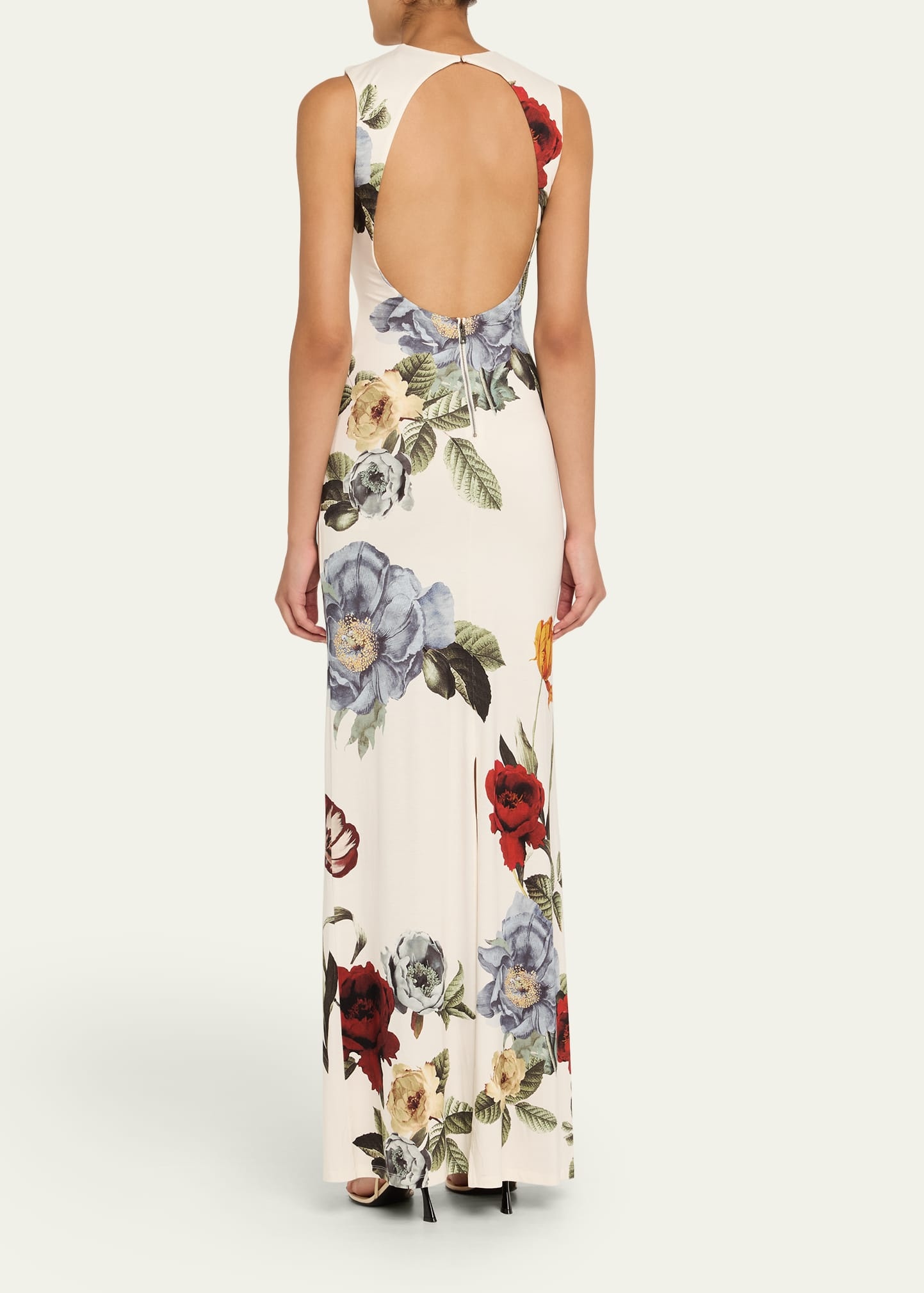 Delora Open-Back Sleeveless Maxi Dress - 3