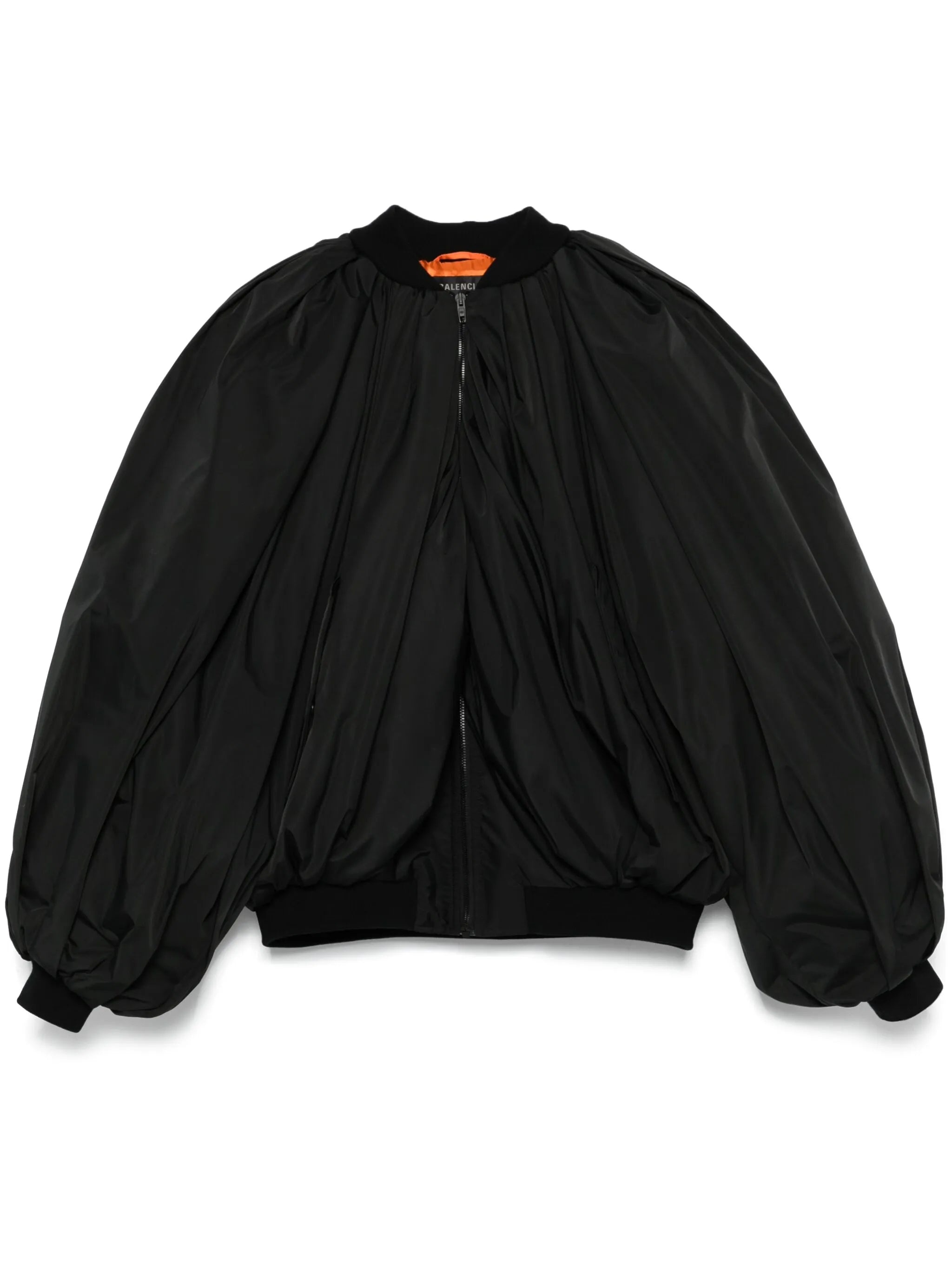 Draped Bomber Jacket - 1